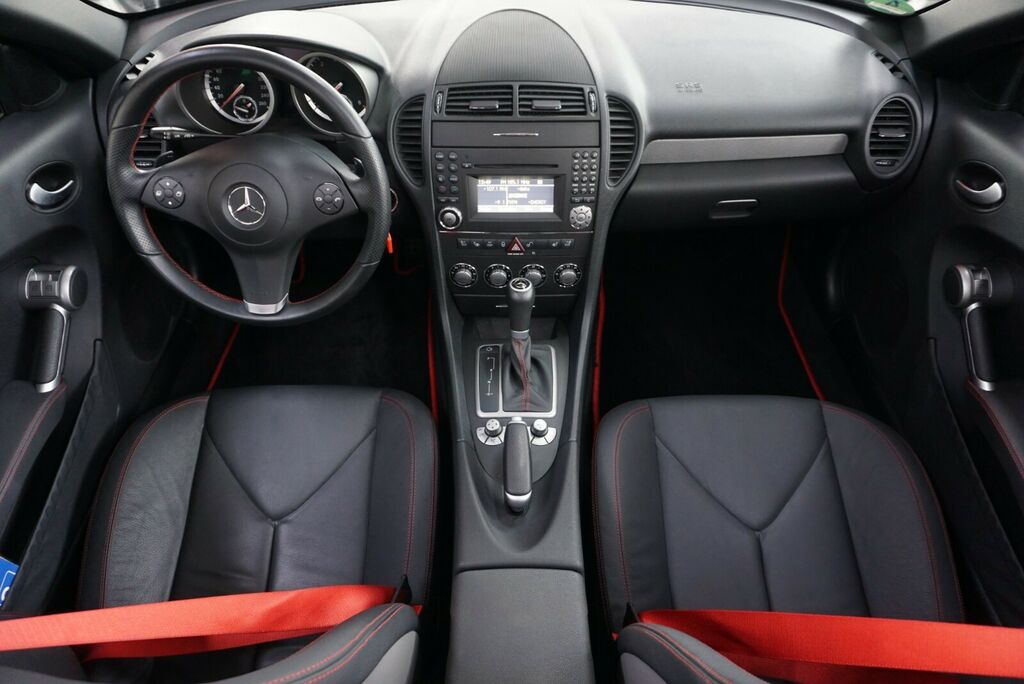 left hand drive MERCEDES SLK CLASS (01/04/2009) -  